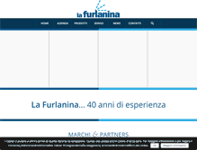 Tablet Screenshot of lafurlanina.it